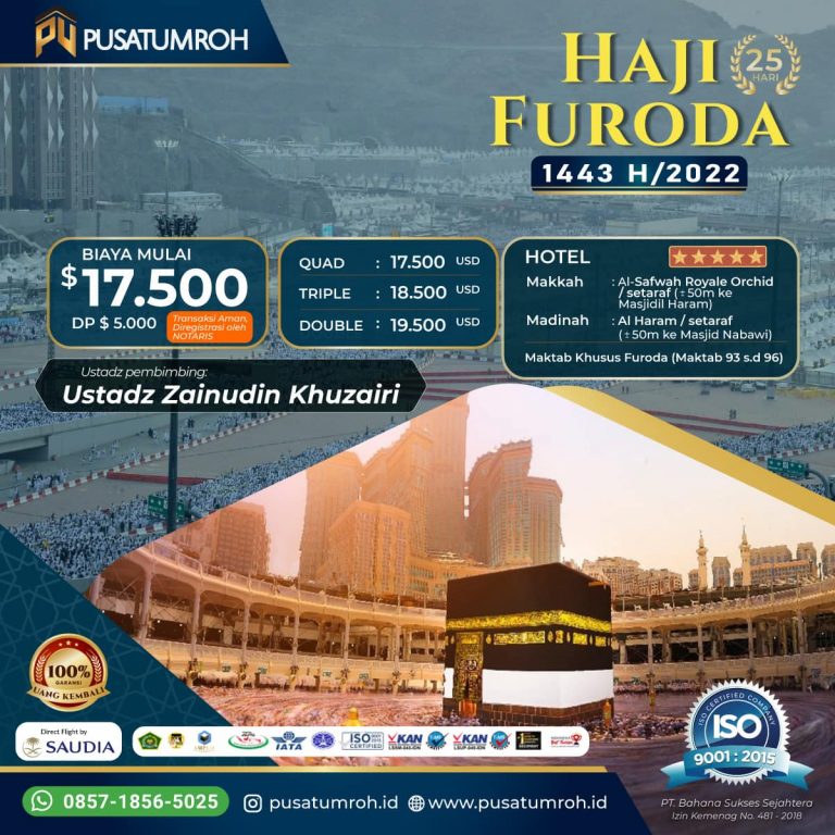 Haji Furoda 2022 Visa Mujamalah Langsung Berangkat Tanpa Antri