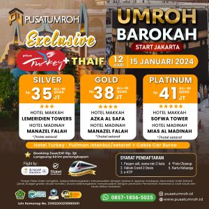 Paket Biaya Umroh Plus Turki 2024, 35 Jutaan + Kereta Cepat