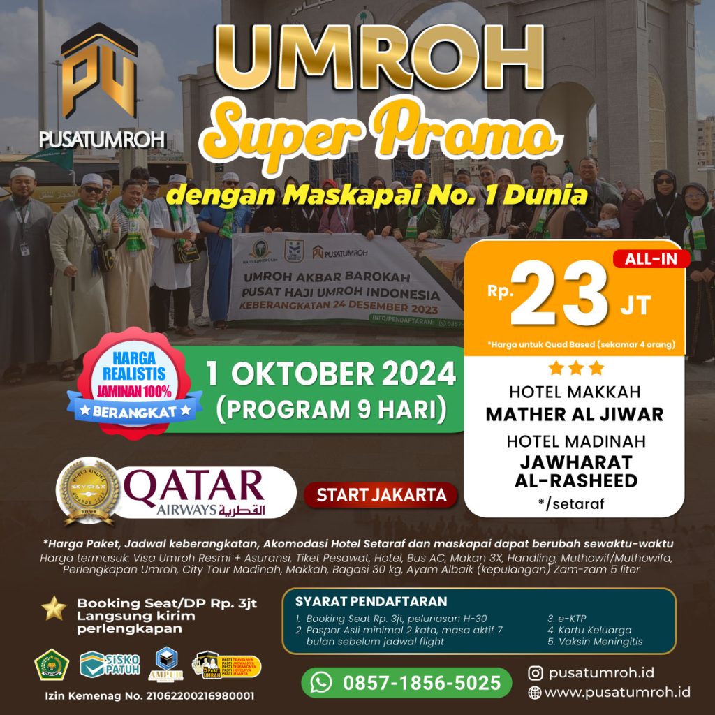 Paket Umroh Oktober 2024